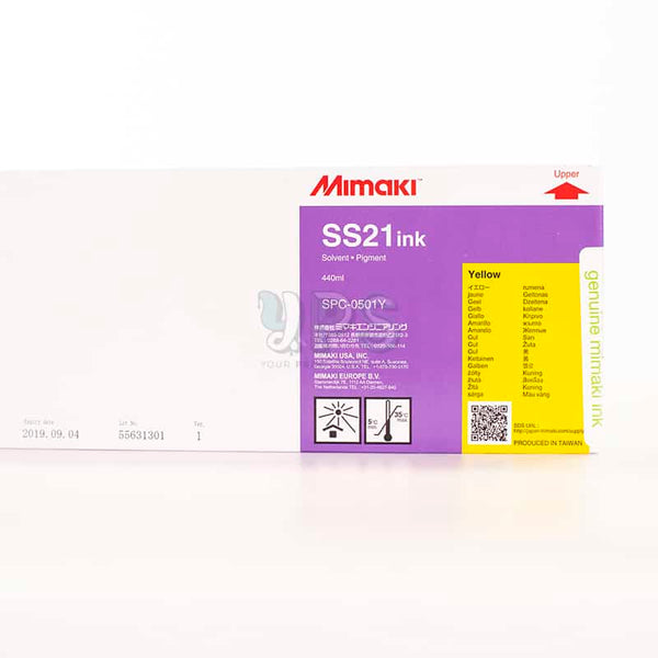 Mimaki SS21 Yellow 440ml Ink Cartridge – Your Print Specialists